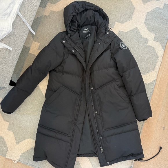 OROLAY BLACK PUFFER COAT, BLACK, MEDIUM - Picture 2 of 7